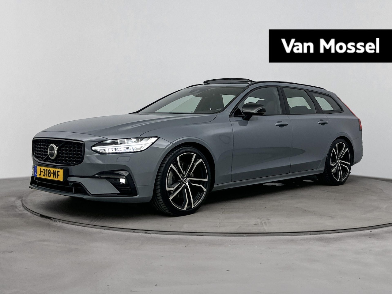 Volvo V90 - 2.0 B5 R-Design 251PK | Elektrische Trekhaak | Schuif-/Kanteldak | Harman Kardon Audio | 2 - AutoWereld.nl