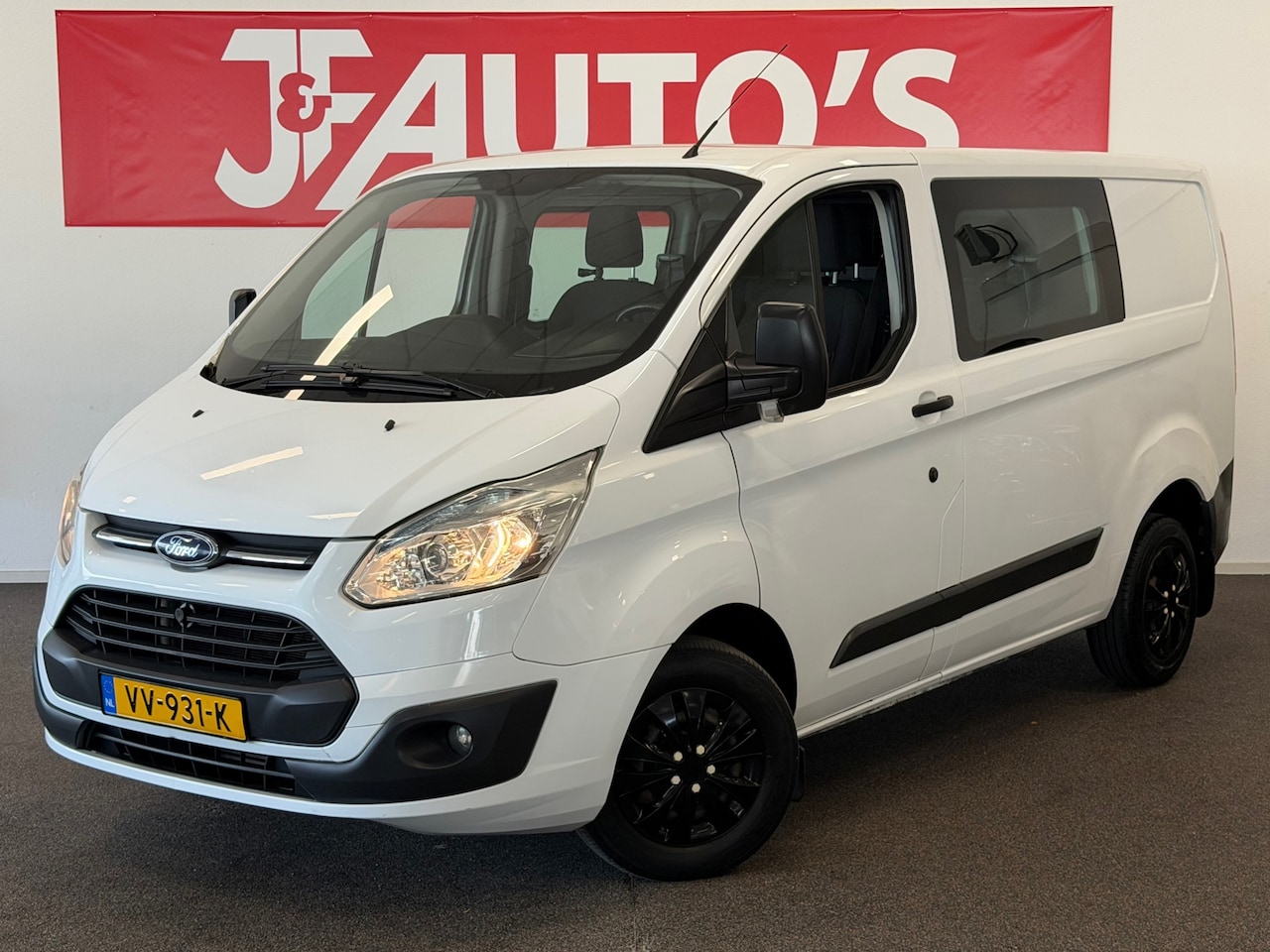 Ford Transit Custom - 270 2.2 TDCI L1H1|DUBBEL CABINE|CRUISE|ECC AIRCO - AutoWereld.nl