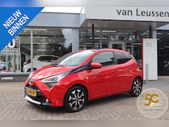 Toyota Aygo - 1.0 VVT-i x-joy cabrio CLIMA APPLE/ANDROID CAMERA LM-VELGEN EL-RAMEN