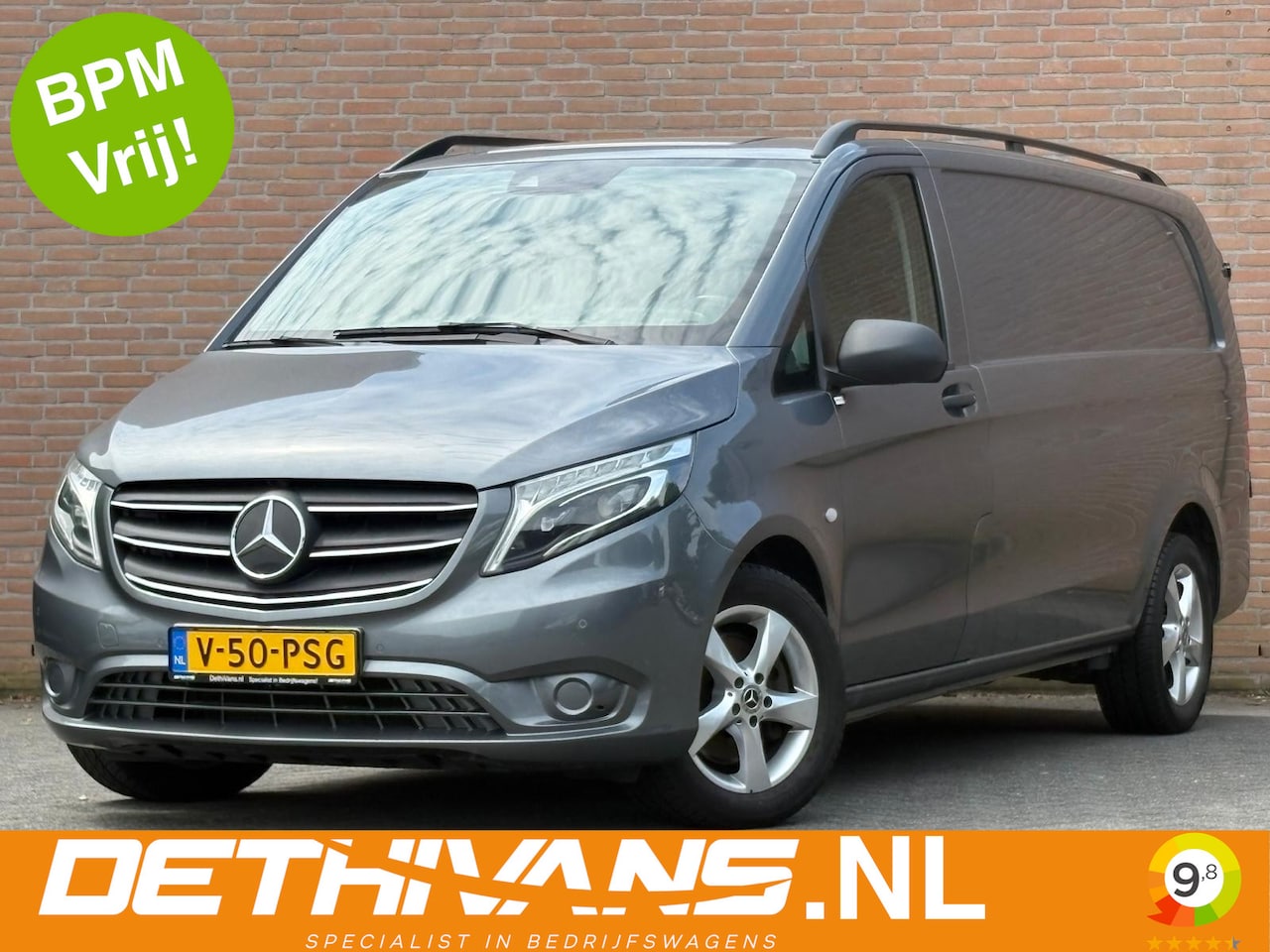 Mercedes-Benz Vito - 119CDI 190PK XL 9G-Tronic / Led / Leer / Euro6 - AutoWereld.nl