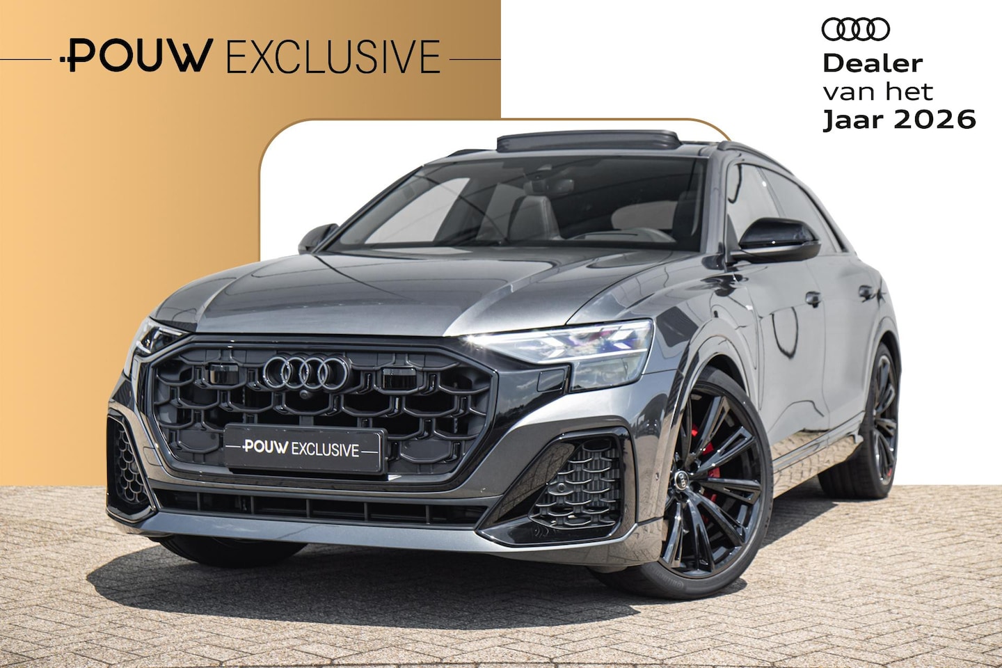 Audi Q8 - 60 TFSIe 490pk quattro Pro Line S Competition | 23" LMV | Trekhaak | SQ8 Uitlaat | Carbon - AutoWereld.nl