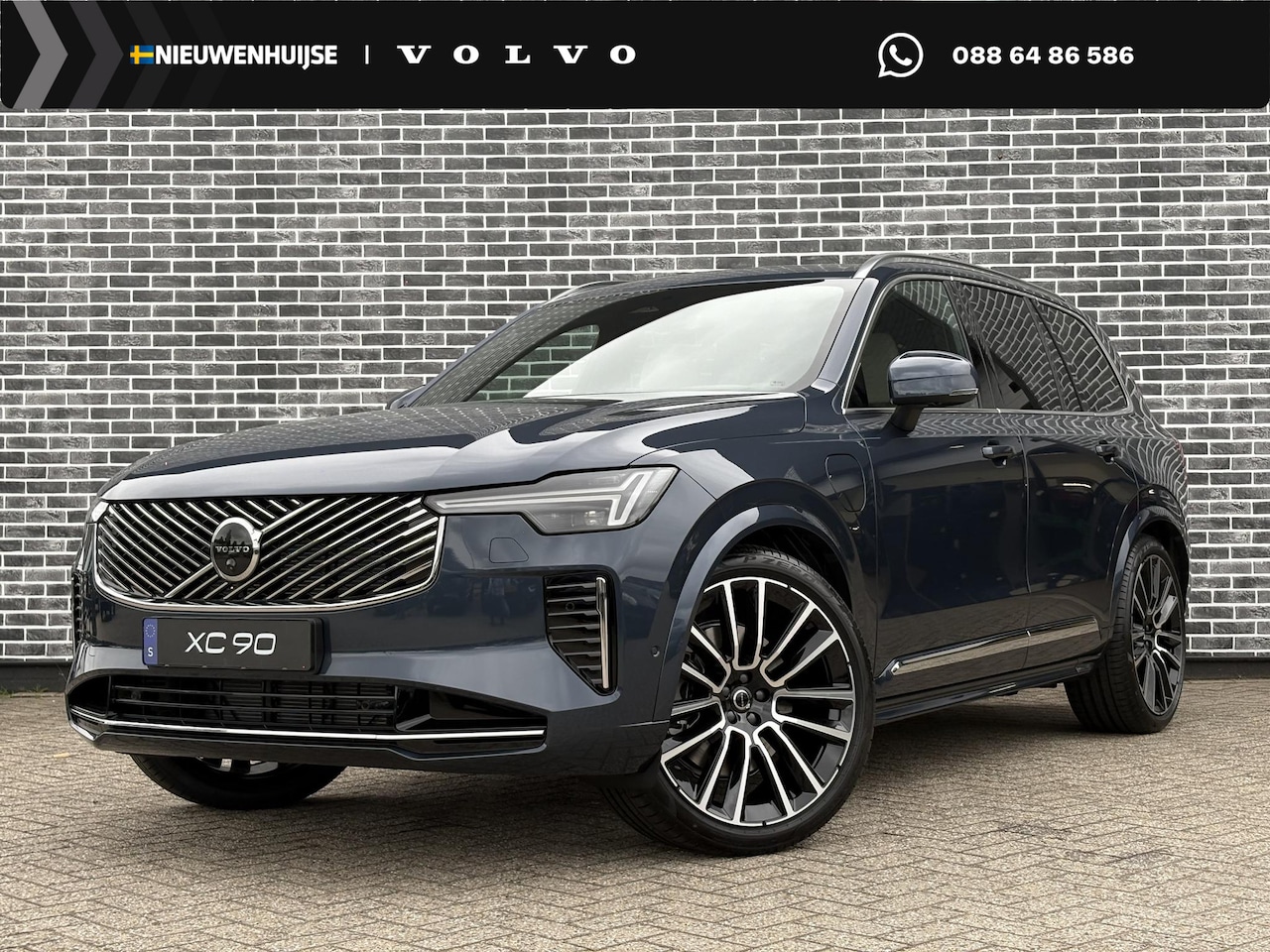 Volvo XC90 - T8 Plug-in hybrid AWD Ultra Bright Executive Edition | Luchtvering | Gelaagd Glas | Bowers - AutoWereld.nl