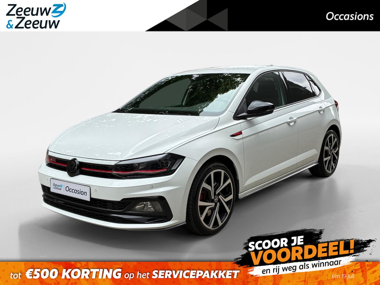 Volkswagen Polo - 2.0 TSI GTI AUTOMAAT | NAVI | 18 INCH LM VELGEN - AutoWereld.nl