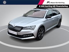Skoda Superb Combi - 1.4TSI 160kW/218PK iV Sportline DSG · Panoramadak · Trekhaak · 360°Camera + Parkeersensore
