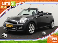 MINI Cabrio - 1.6 123 PK Cooper Chili Climate Leder Navi