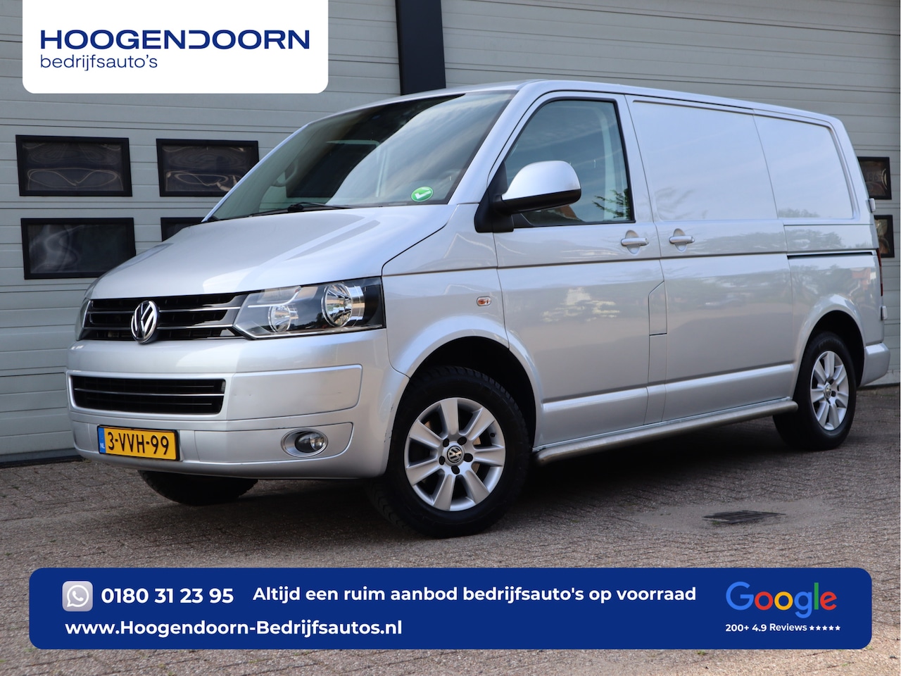 Volkswagen Transporter - 2.0 TDI 102pk L1H1 - Schuifdeur L+R - Trekhaak - Airco - AutoWereld.nl