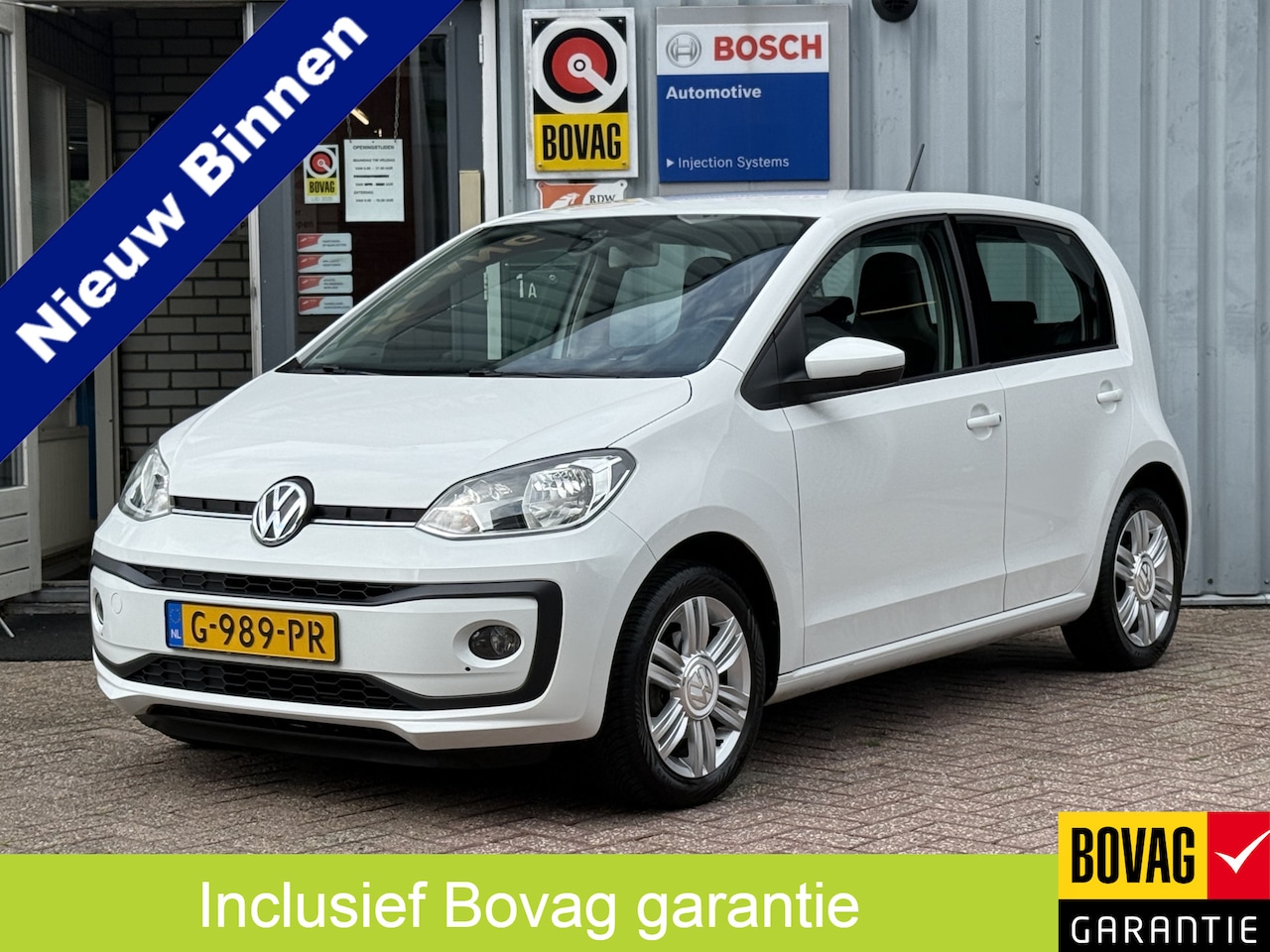 Volkswagen Up! - 1.0 BMT high up! | DAB | CRUISE | BLUETOOTH | STOELVERW. | LICHTMETAAL | - AutoWereld.nl
