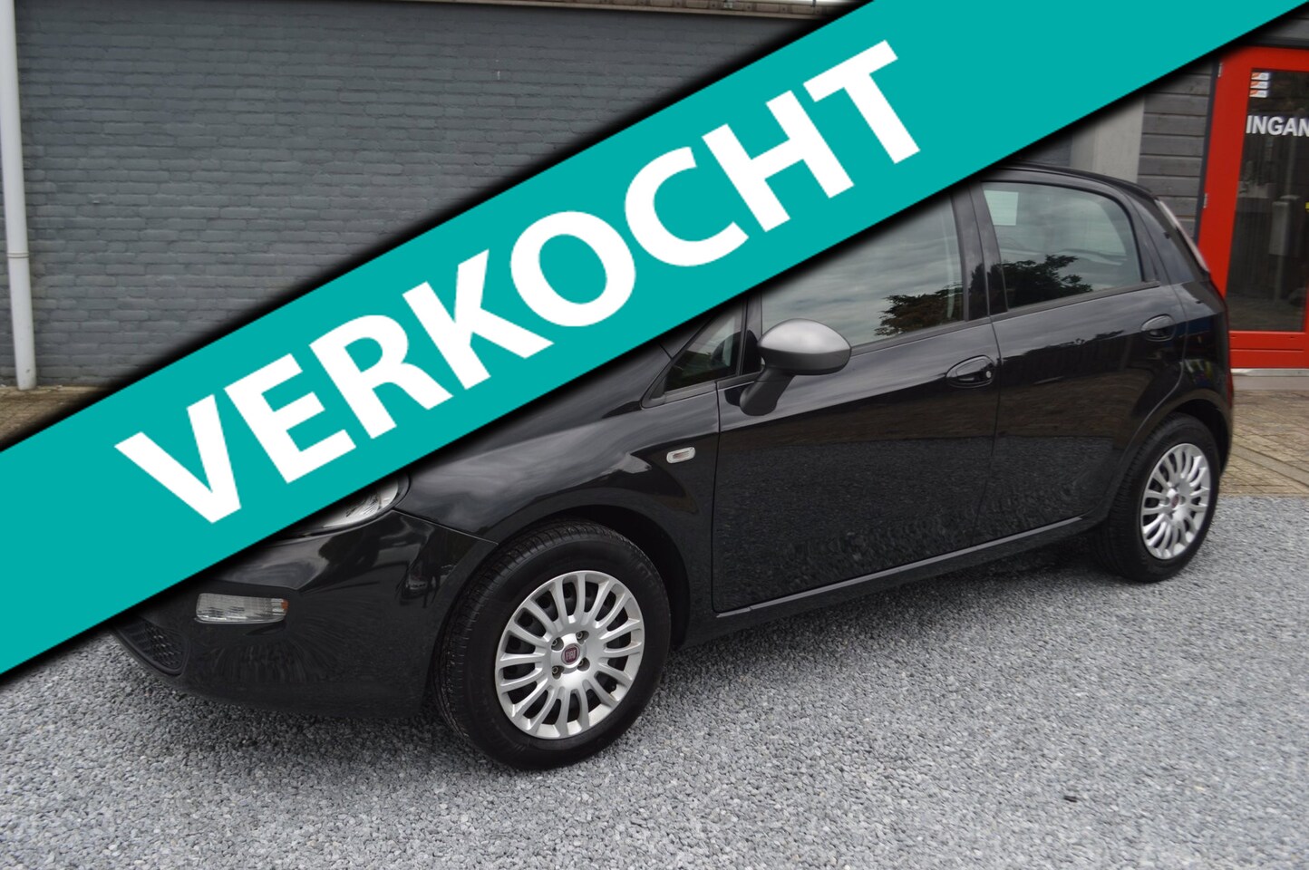 Fiat Punto Evo - 1.2 Lounge Airco 5Drs Lage Km Stand Stuurbekrachtiging Garantie - AutoWereld.nl