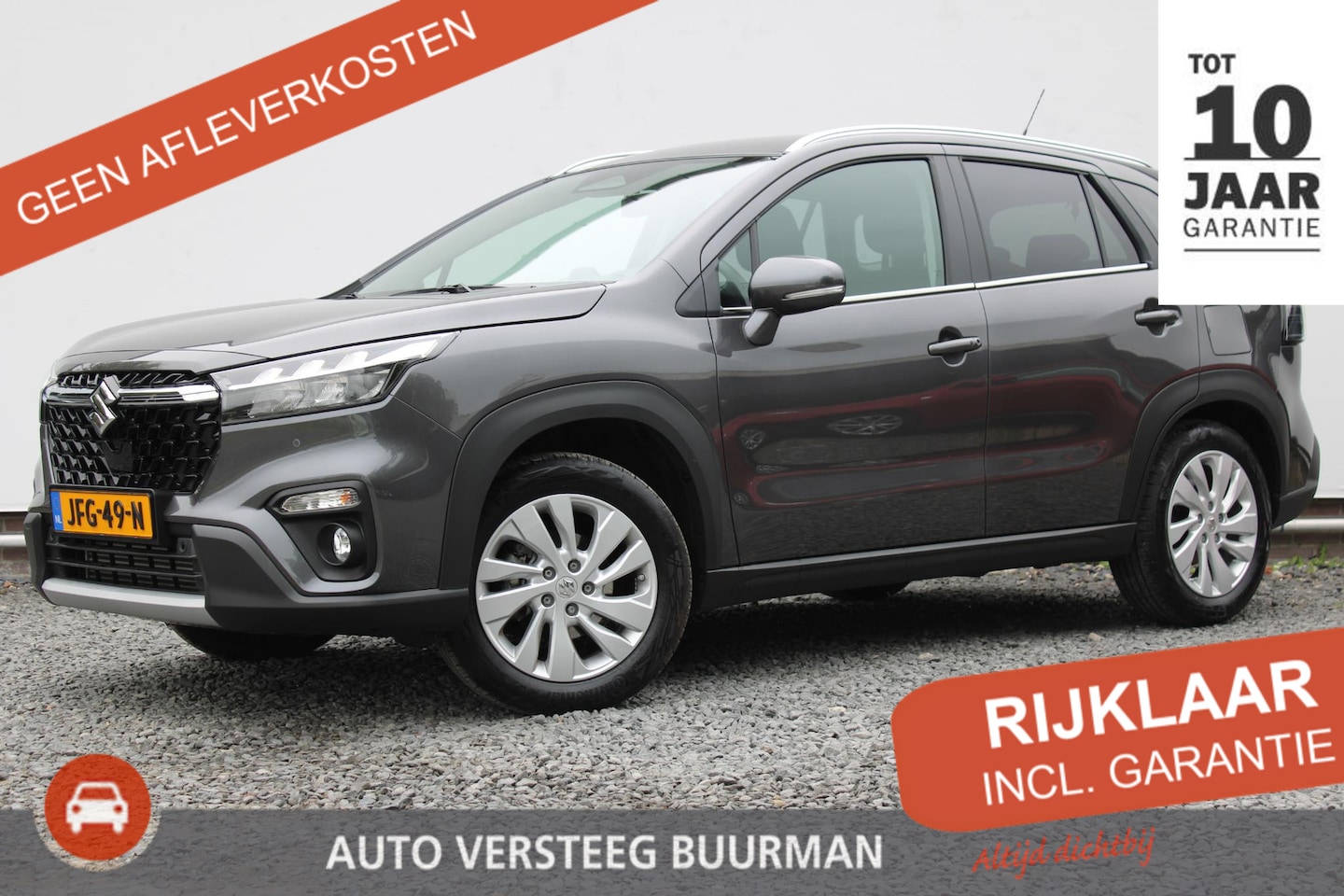 Suzuki S-Cross - 1.4 Boosterjet Select Smart Hybrid NL auto met DRAADLOOS Carplay/Androidauto! - AutoWereld.nl
