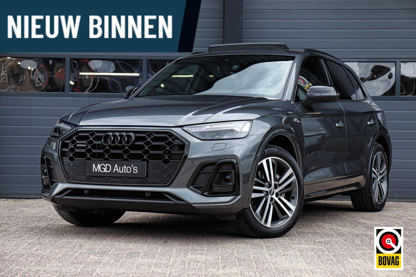 Audi Q5 - 50 TFSIe Quattro 3x S-Line |LED-MATRIX|PANO|LUCHTVERING|CAMERA|CARPLAY|VIRTUAL|STOEL+STUUR - AutoWereld.nl