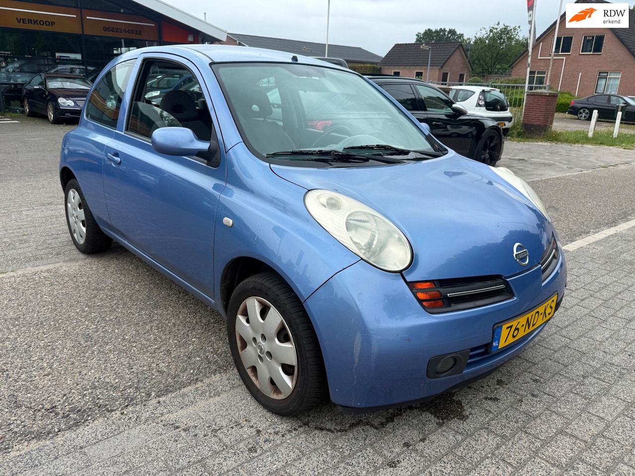 Nissan Micra - 1.2 Tekna AIRCO/APK 5-1-2027/RIJDT PERFECT! - AutoWereld.nl