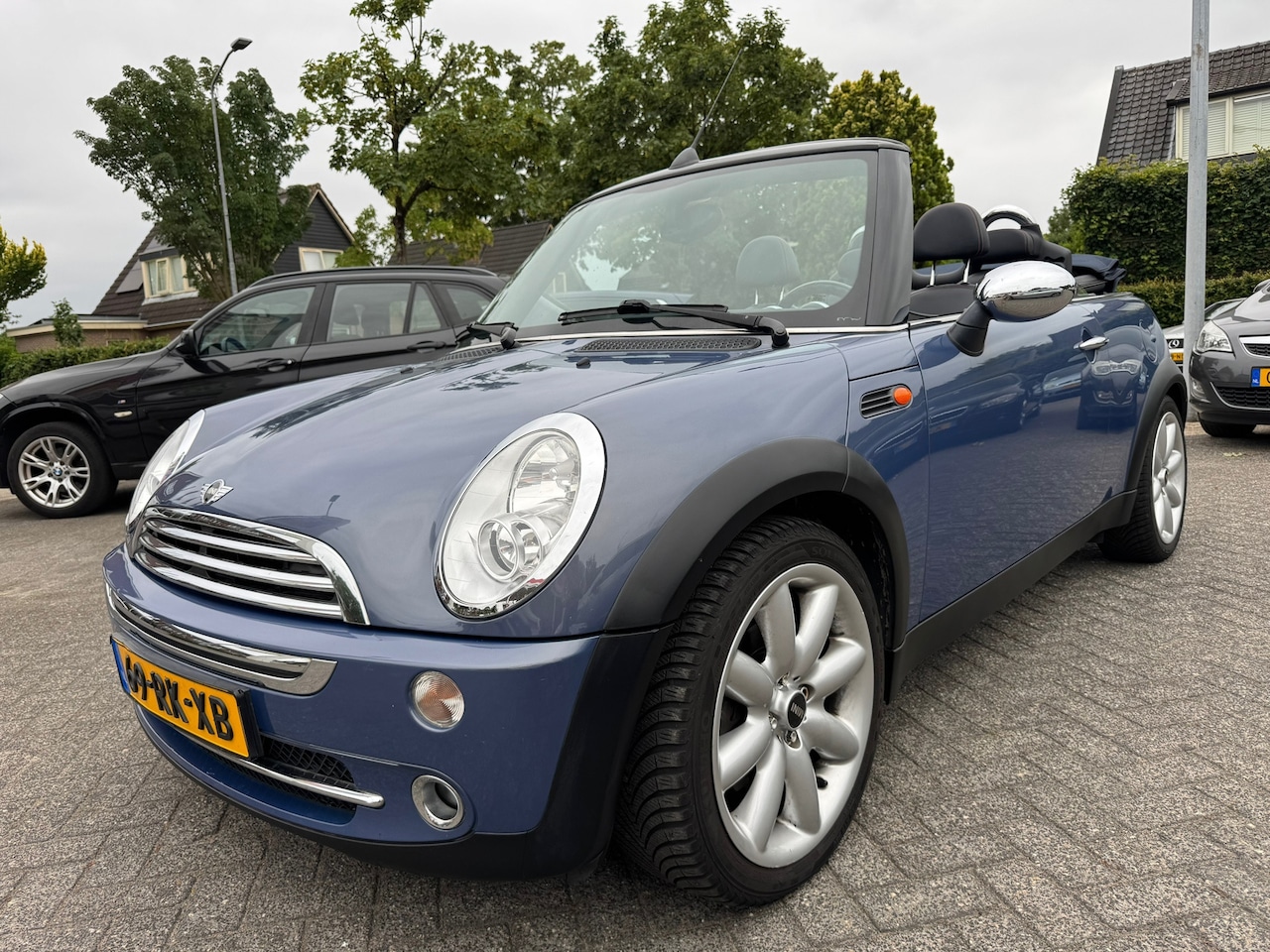 MINI Cabrio - 1.6 Cooper Chili,Airco,Cruise,Leder,Nap. - AutoWereld.nl