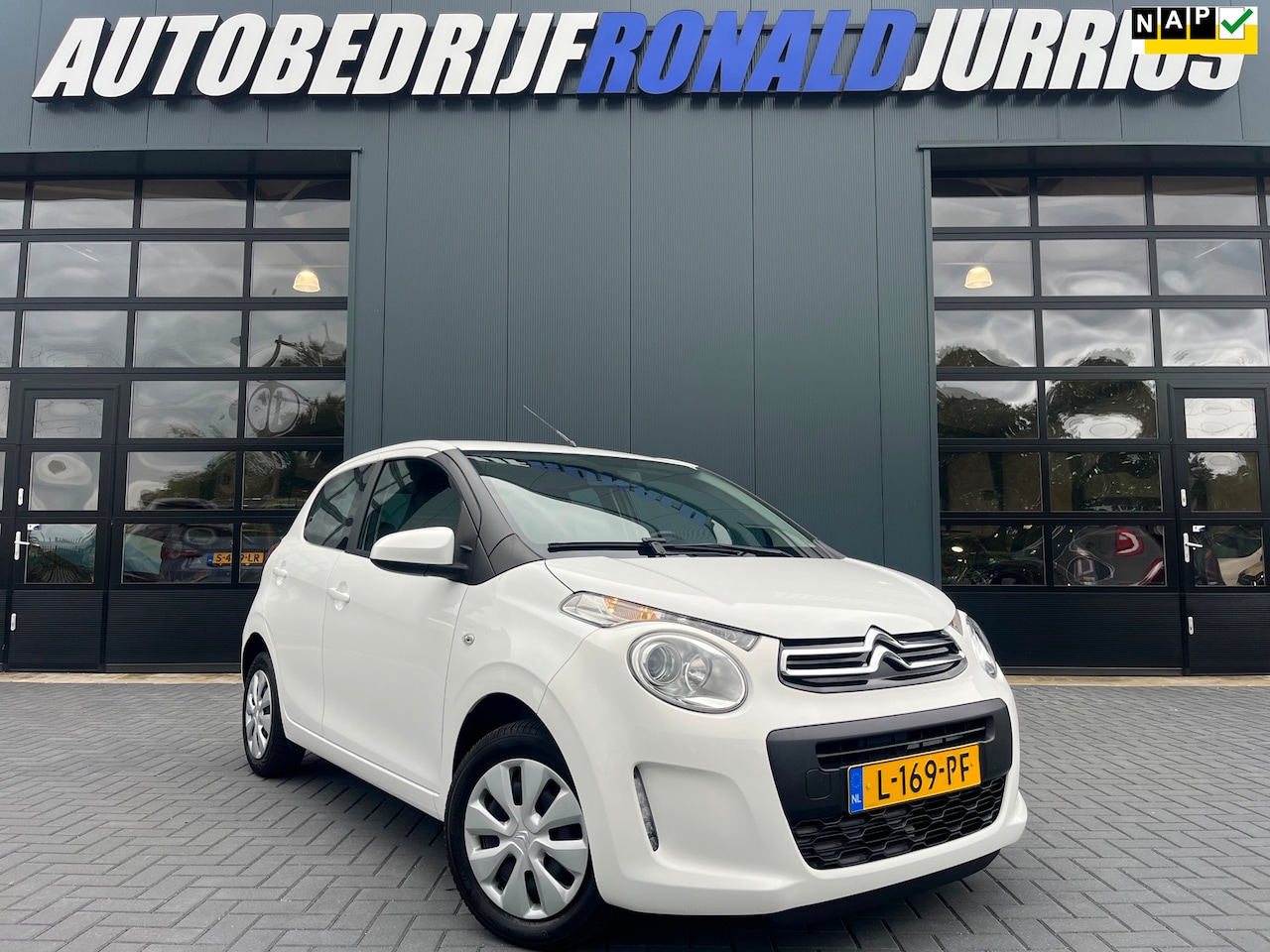 Citroën C1 - 1.0 VTi Feel NL.Auto/Achteruitrijcamera/Carplay/Airco/5Deurs/DAB+/Bluetooth/Nieuwe APK - AutoWereld.nl