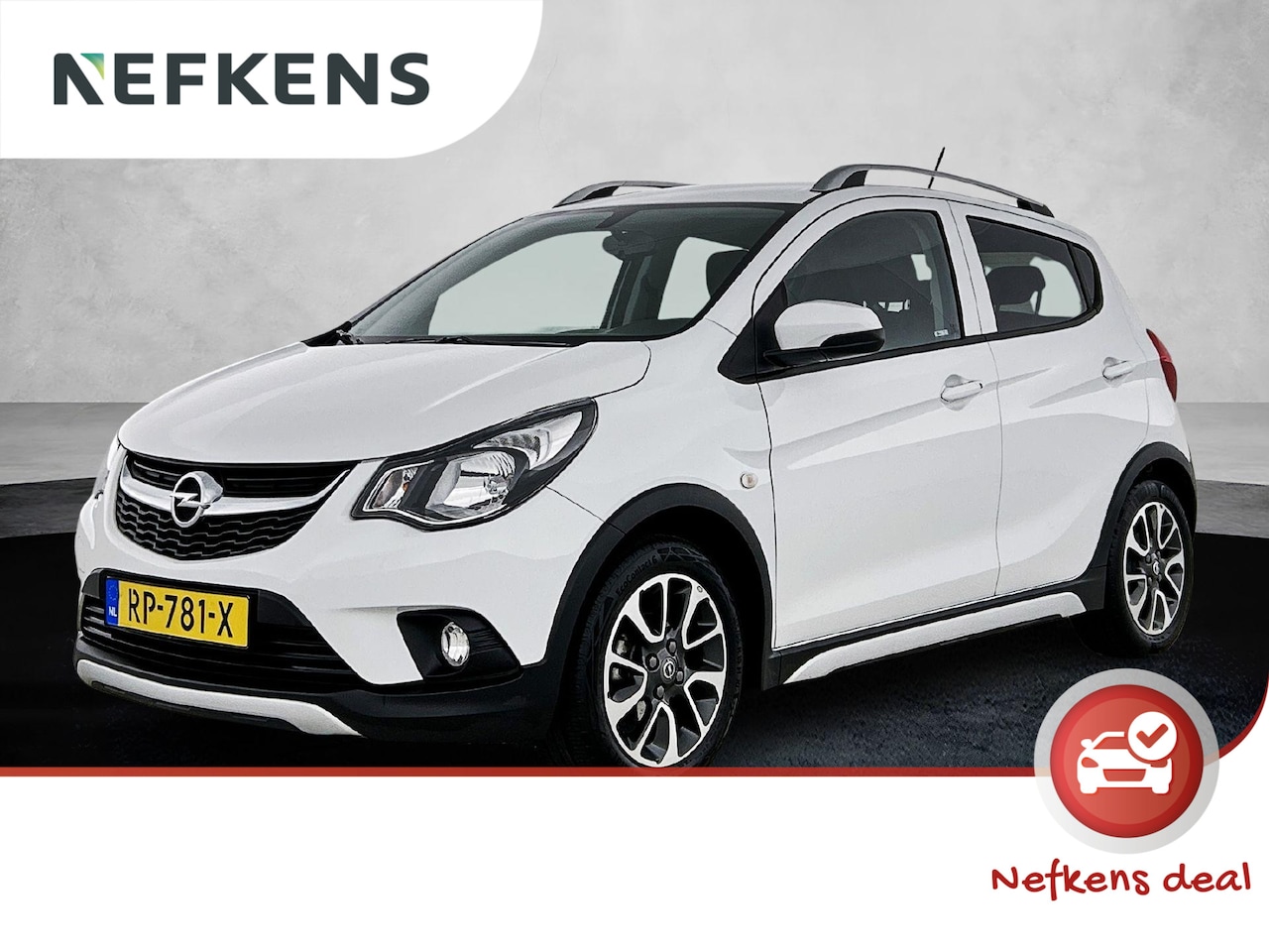 Opel Karl - 1.0 75pk Rocks Online Edition | Navigatie | Airco | Stoelverwarming | Cruise Control | 15" - AutoWereld.nl