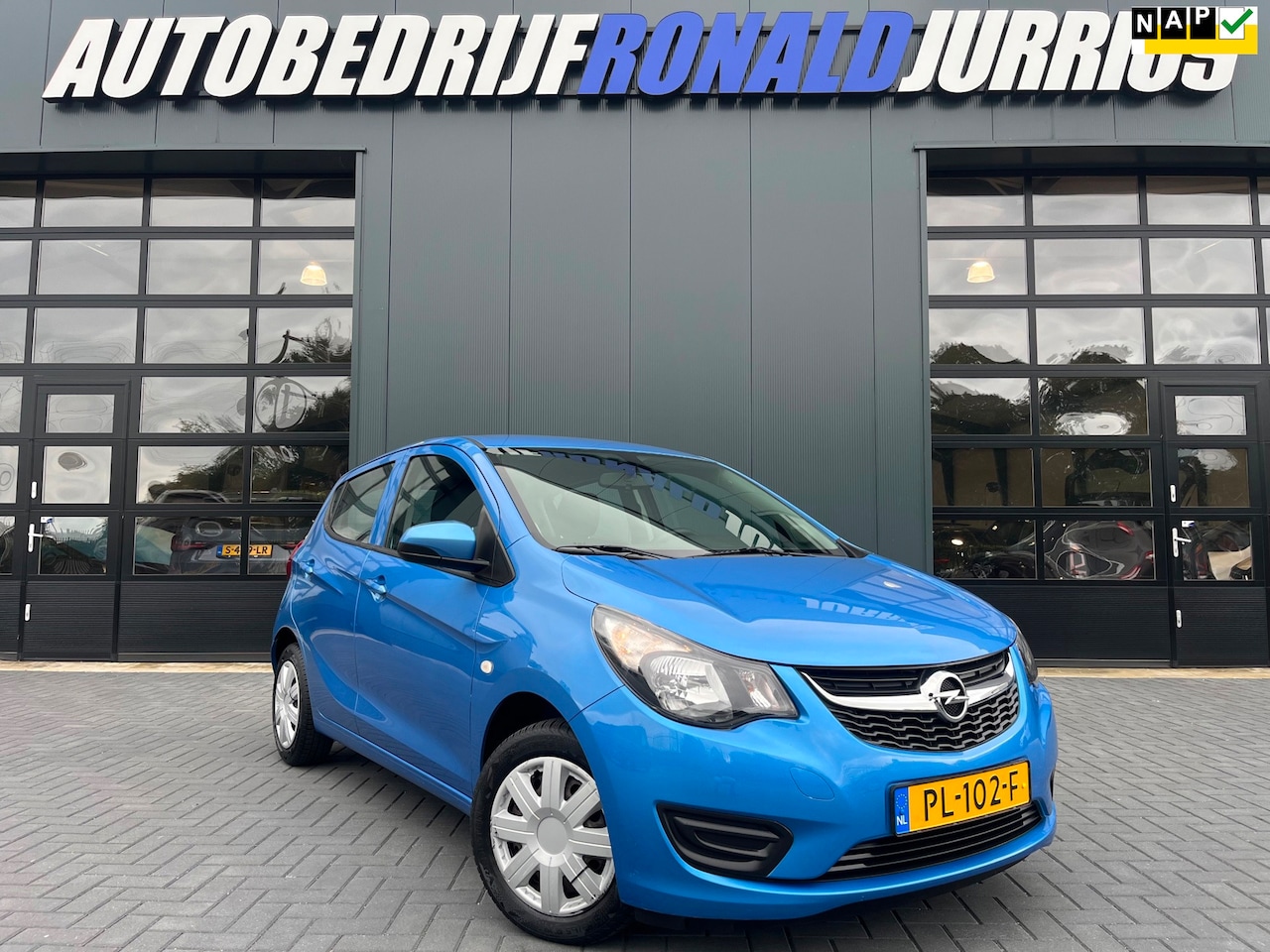 Opel Karl - 1.0 ecoFLEX Edition NL.Auto/Airco/Cruise-Control/Elc.Pakket/5Deurs/1Ste Eigenaar/Dealer On - AutoWereld.nl
