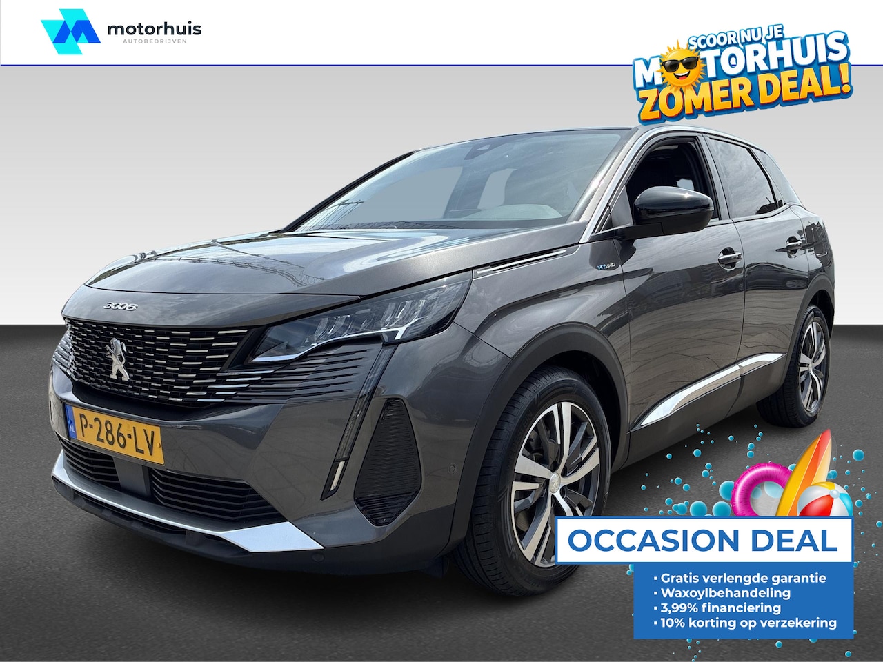 Peugeot 3008 - 1.6 HYbrid 225 Allure Pack Business | Dodehoek detectie | Keyless entry | Keyless start - AutoWereld.nl