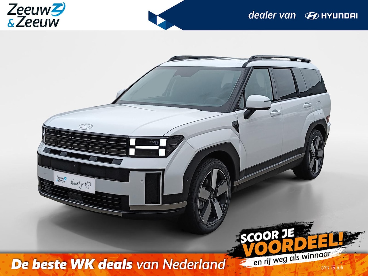Hyundai Santa Fe - 1.6 T-GDI PHEV Premium Pro 4WD 7p Uit voorraad leverbaar - AutoWereld.nl