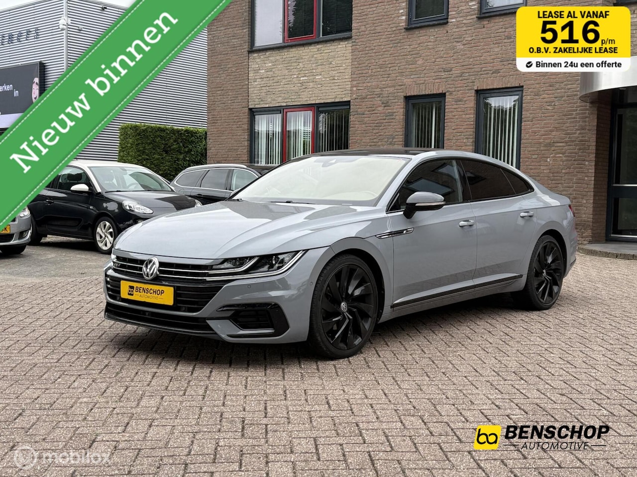 Volkswagen Arteon - 2.0 TSI R-Line Virtual Massage Leer Carplay Navi 360 Camera HUD ACC LED - AutoWereld.nl