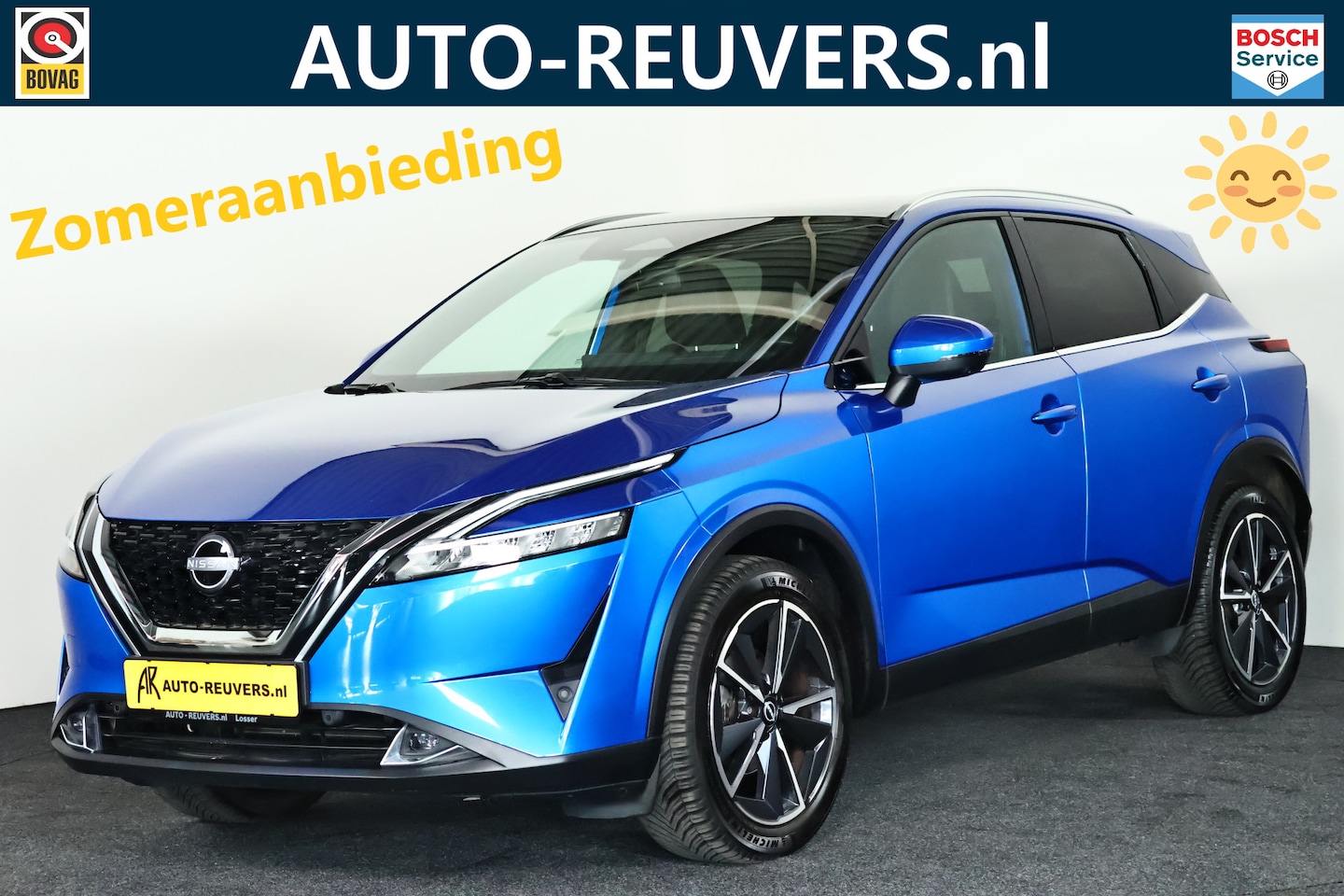 Nissan Qashqai - 1.3 MHEV Tekna / Pano / Pilot assist / HUD / CarPlay - AutoWereld.nl