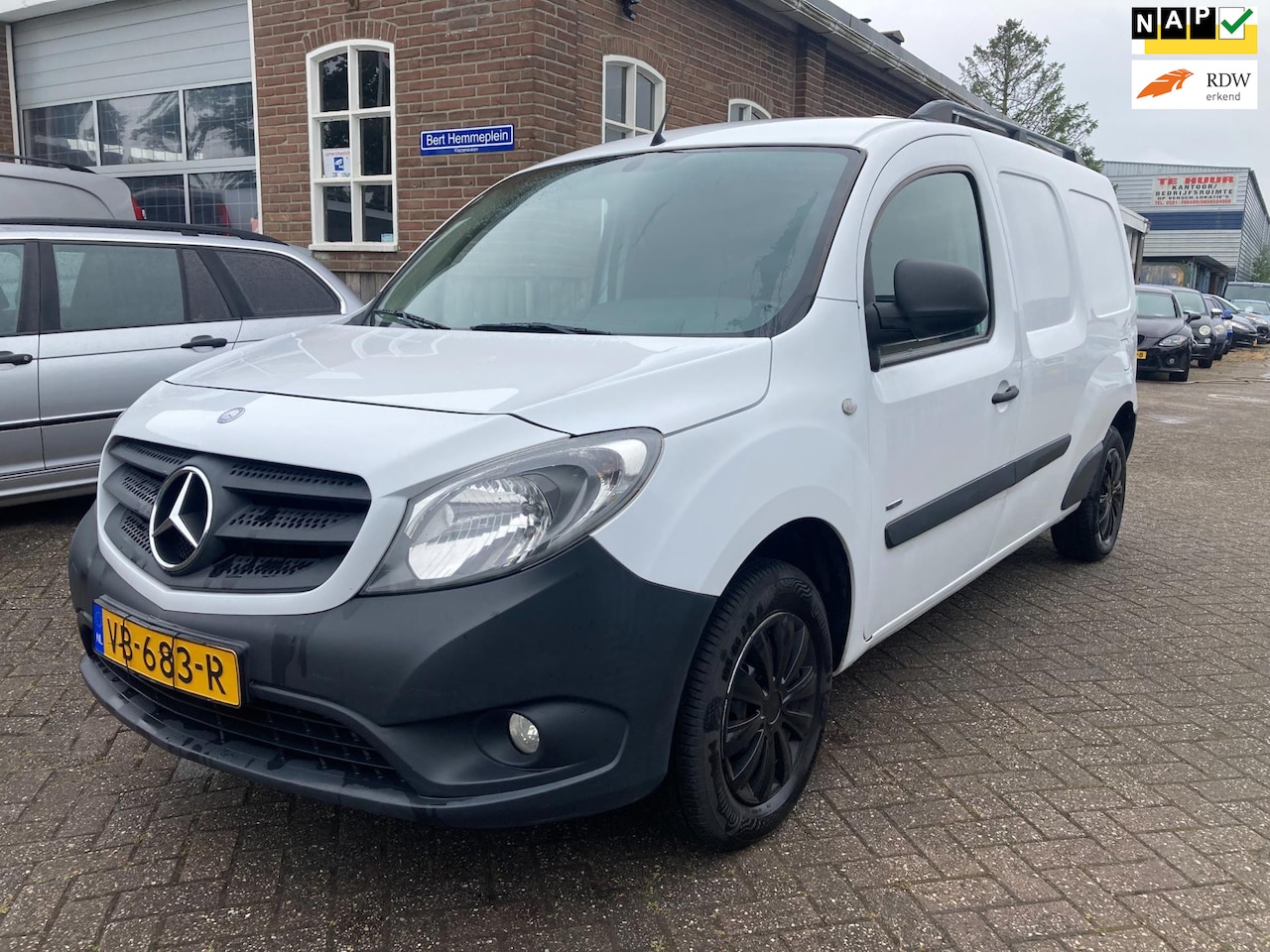 Mercedes-Benz Citan - 109 CDI BlueEFFICIENCY Extra Lang Bj 2013 MARGE, Airco, Cruise,apk tot 03-2027 - AutoWereld.nl