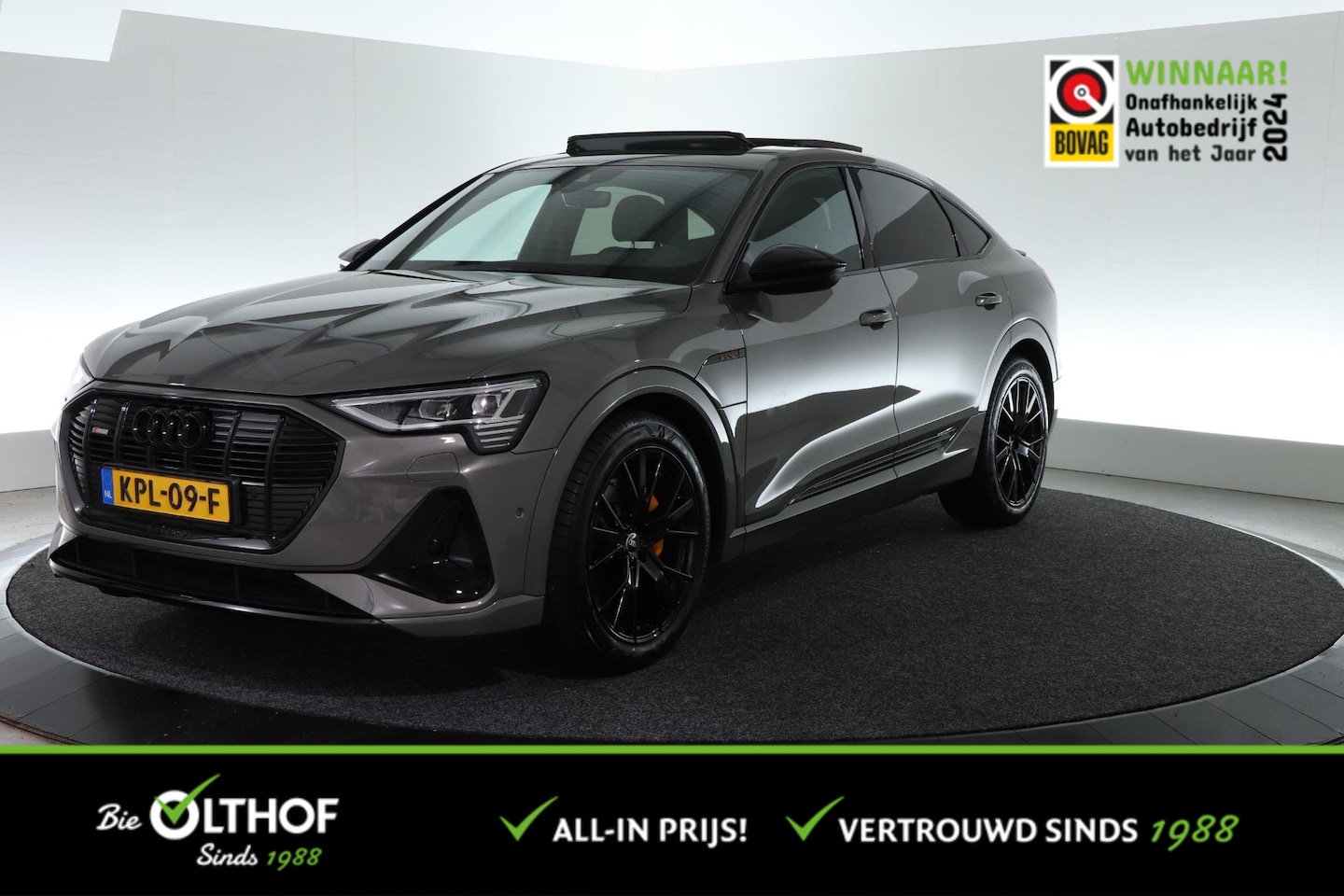 Audi e-tron Sportback - 50 quattro S edition 71 kWh | BLACK EDITION | SCHUIF-KANTEL | AFN. TREKHAAK | - AutoWereld.nl