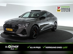 Audi e-tron Sportback - 50 quattro S edition 71 kWh | BLACK EDITION | SCHUIF-KANTEL | AFN. TREKHAAK |