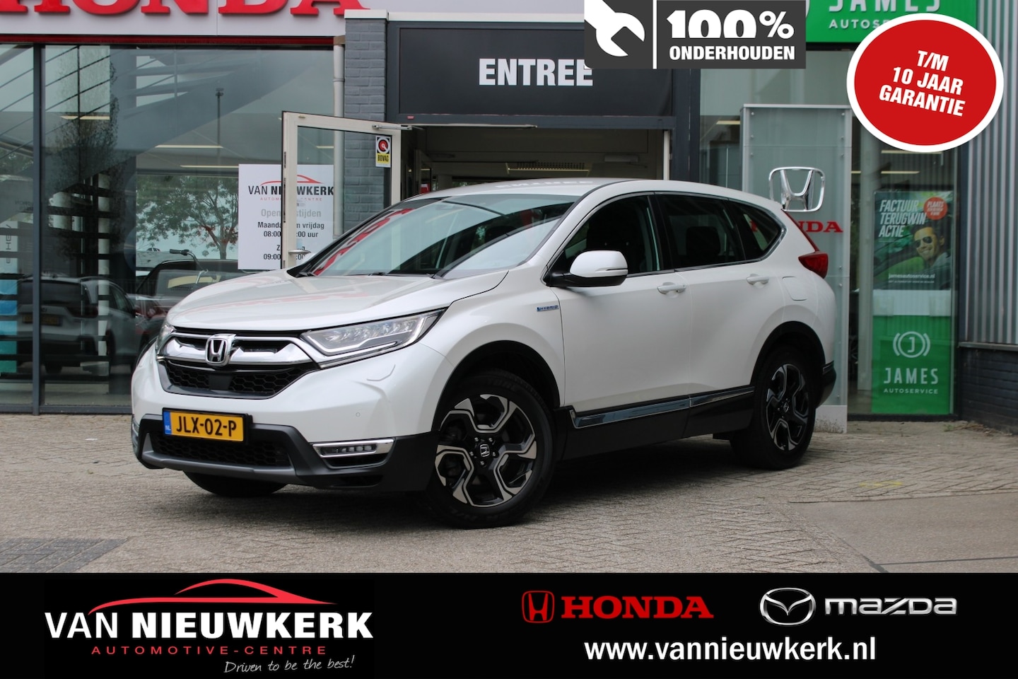 Honda CR-V - 2.0 HYBRID 184PK Automaat Elegance | Carplay & Android | Camera | Dealer Onderhouden | - AutoWereld.nl