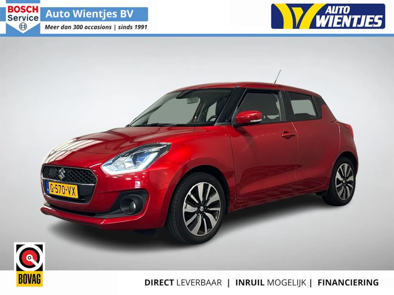 Suzuki Swift - 1.2 Stijl Smart Hybrid 5-Drs | Airco-Ecc | Navi | Camera - AutoWereld.nl