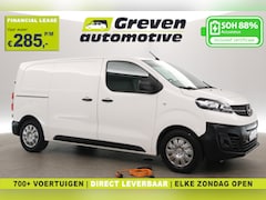 Opel Vivaro-e - 75 kWh L2H1 | Snelladen | SOH 88% | Airco | Cruise | 3 Zits | Carplay | Parkeersens