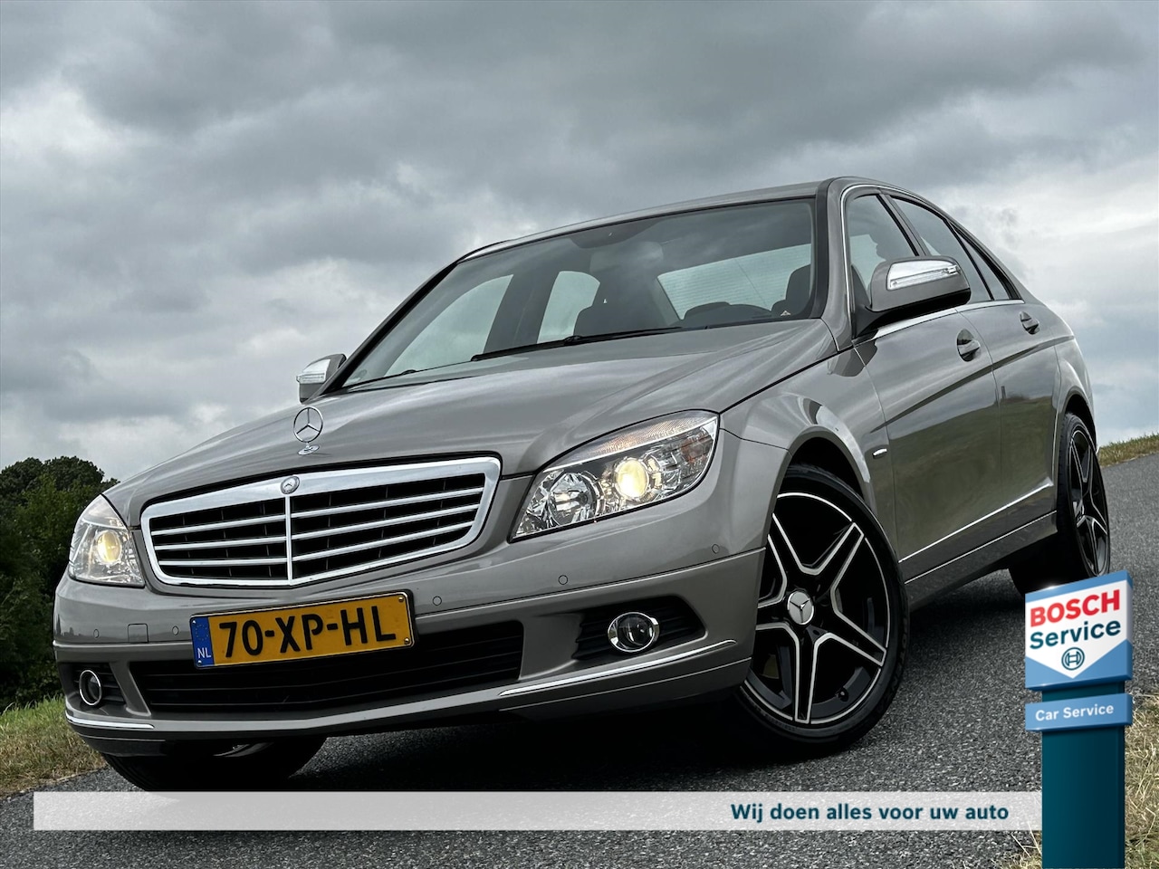 Mercedes-Benz C-klasse - 1.8 C200 SEDAN AUT/ AMG VELGEN / NAVI / AIRCO / ELEKTRISCHE STOELEN - AutoWereld.nl