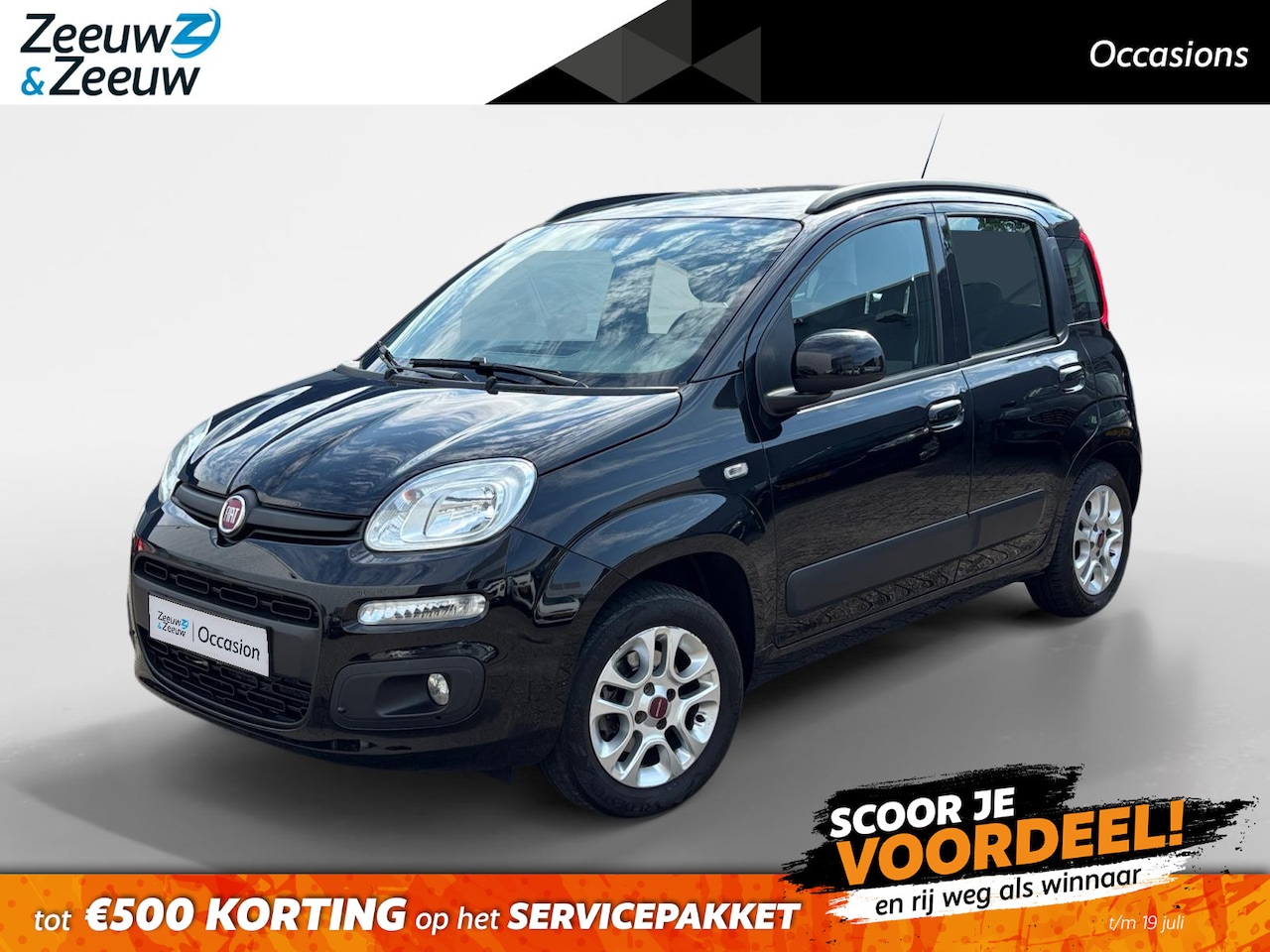 Fiat Panda - 0.9 TwinAir Lounge | Airco | FM-radio | Elektr. ramen voor | Elektr. verstelbare buitenspi - AutoWereld.nl