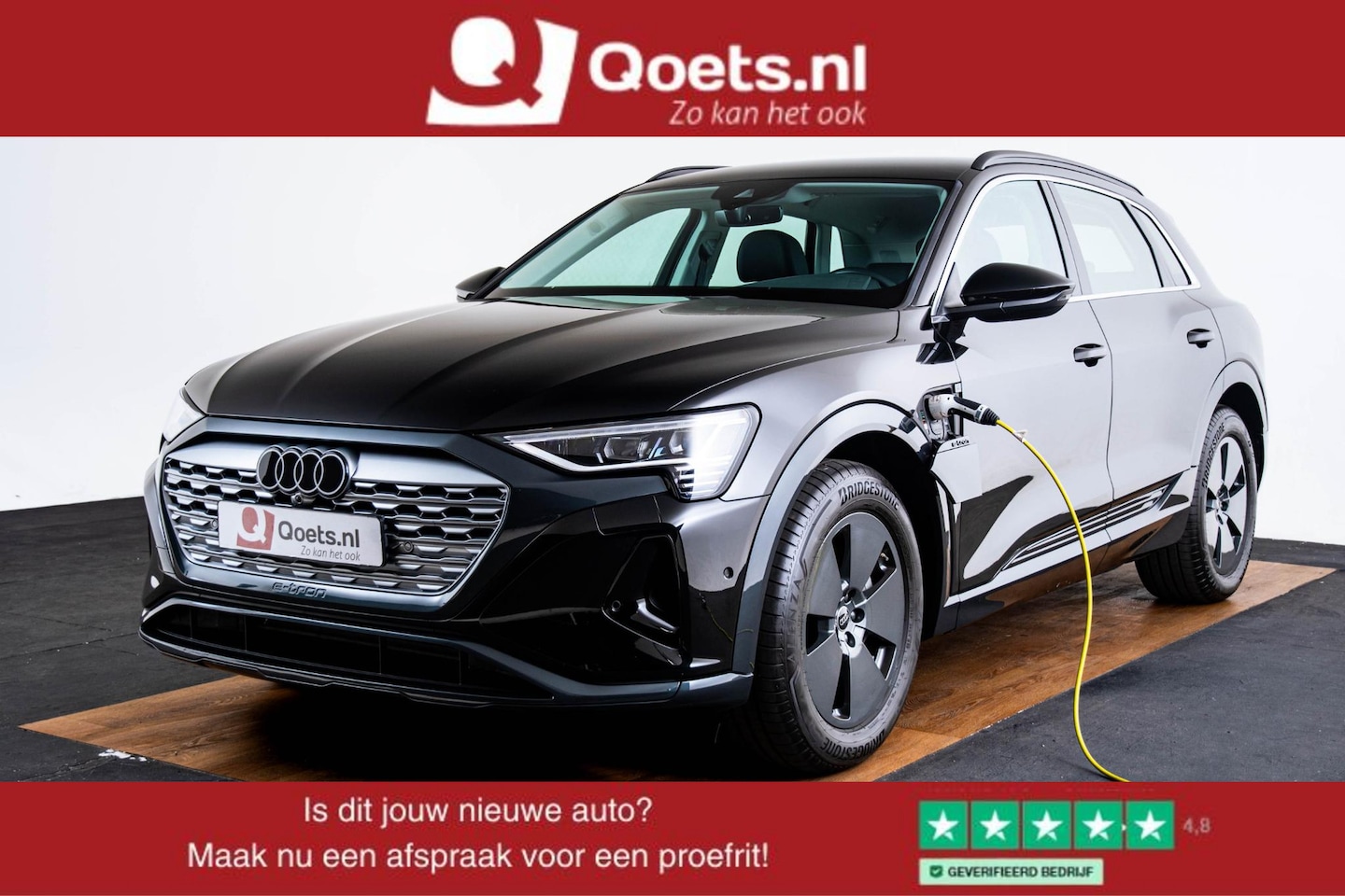 Audi Q8 e-tron - 55 quattro Advanced Edition 115 kWh Trekhaak - Adaptieve Cruise Control - Stoelverwarming - AutoWereld.nl