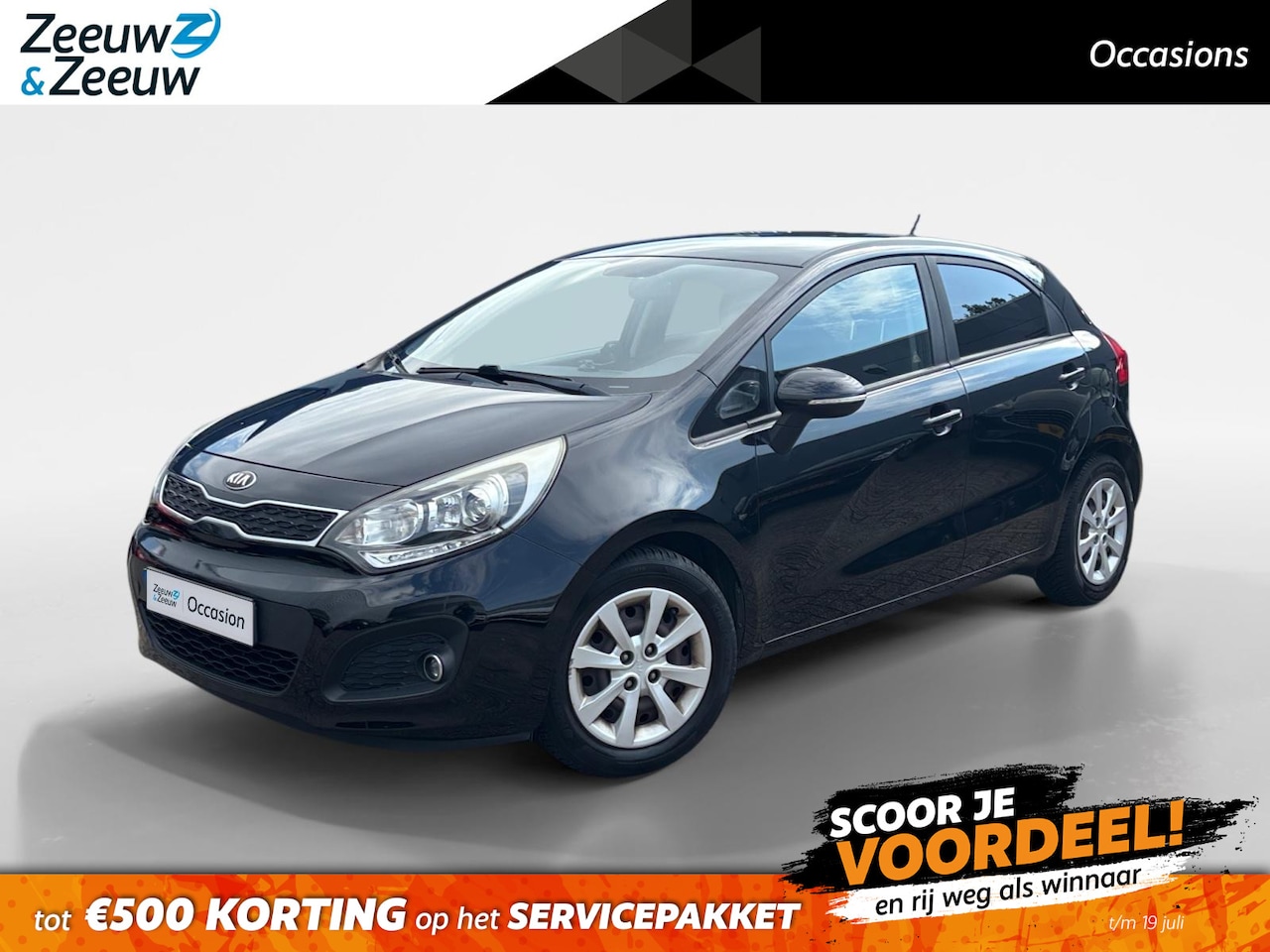 Kia Rio - 1.2 CVVT Plus Pack | Airco | FM-Radio | Elektr. ramen | 12 maanden garantie - AutoWereld.nl