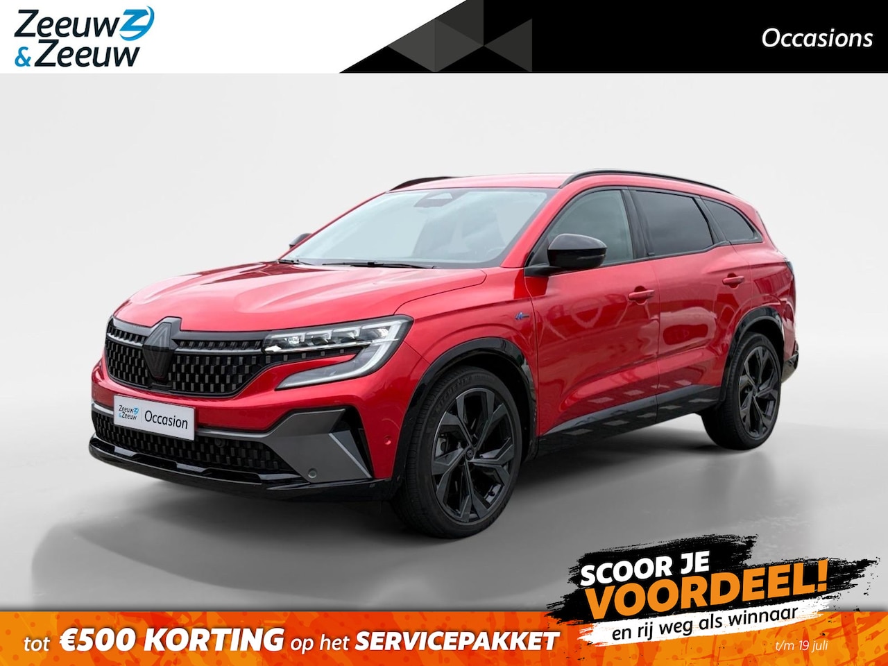 Renault Espace - E-Tech full hybrid 200 esprit Alpine 5p. | Built-in Google | Dodehoek Detectie | Adaptieve - AutoWereld.nl