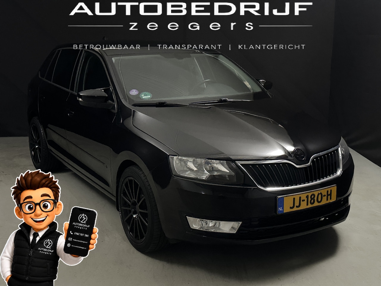 Skoda Rapid Spaceback - 1.2 TS Style EDITION *Automaat*Sport*Full-option* - AutoWereld.nl