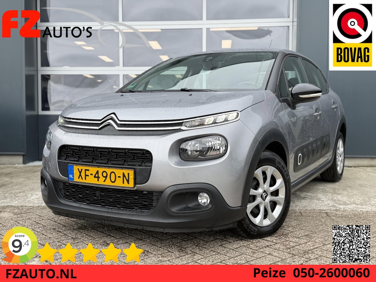 Citroën C3 - 1.2 PureTech S&S Feel Automaat - Cruise Control - Airco - AutoWereld.nl