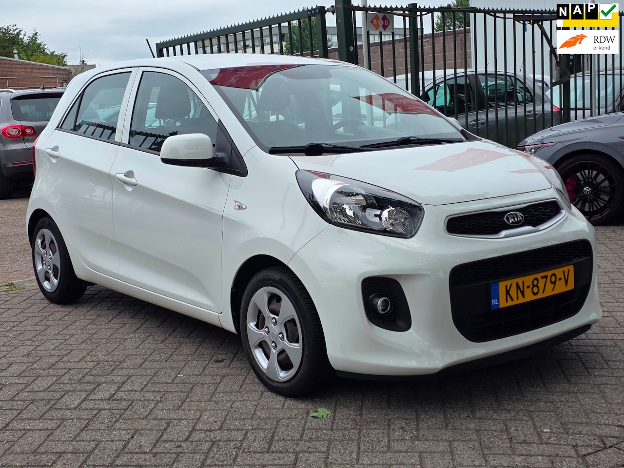 Kia Picanto - 1.0 CVVT Summer Edition 2e eigenaar dealer onderhouden airco elektrische ramen cv op afs - AutoWereld.nl