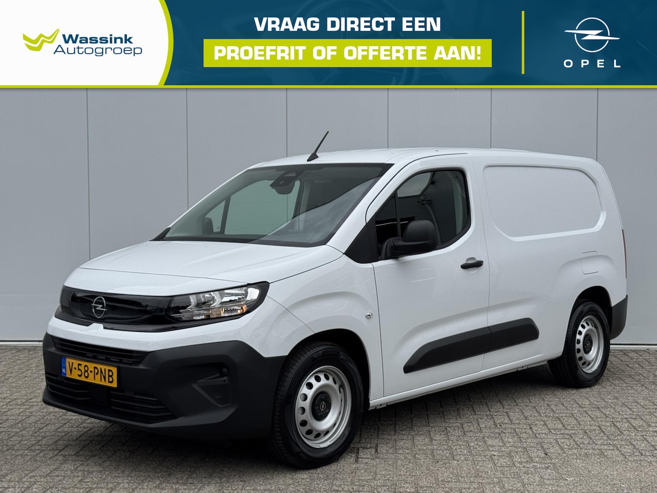 Opel Combo Electric - 136 L2 50kWh | Parkeersensoren | Airco | Cruise Control | Bluetooth | - AutoWereld.nl