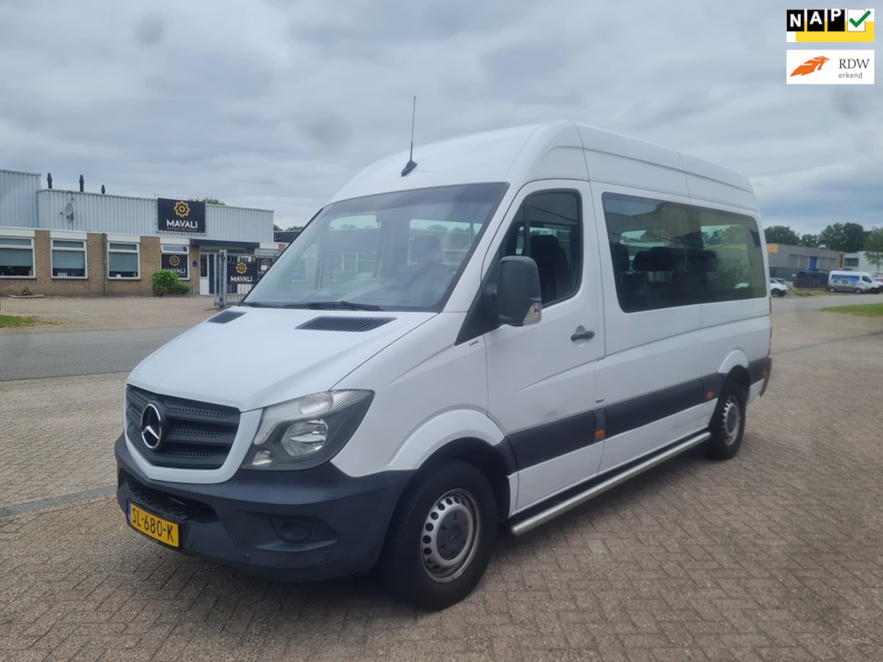 Mercedes-Benz Sprinter - 214 CDI L2 H2. 9 persoons, Personenbus, Bj 2018 - AutoWereld.nl