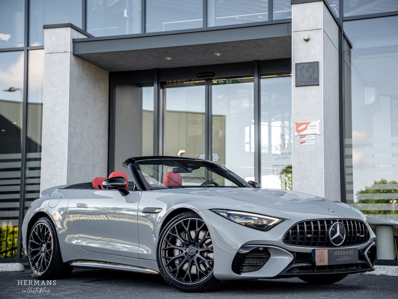 Mercedes-Benz SL-klasse Roadster - SL43 AMG / Carbon / HUD / Burmester / Designo / Digital / Night II - AutoWereld.nl