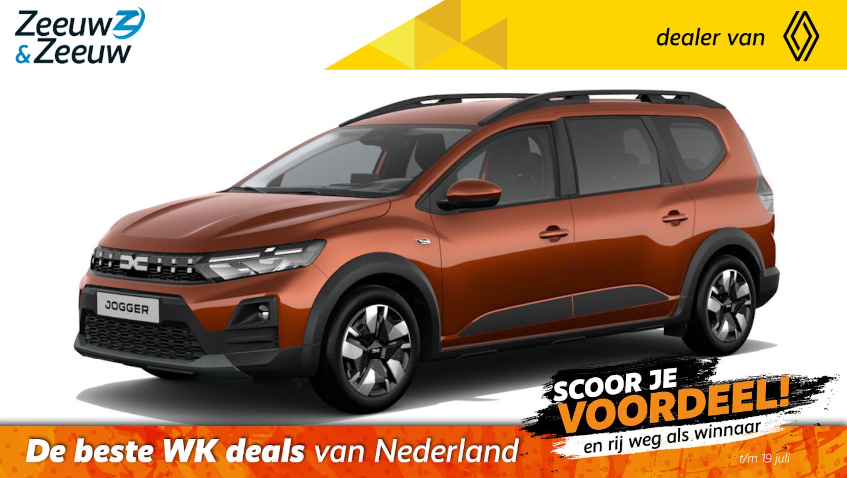 Dacia Jogger - De nieuwe TCe 110 expression l Pack Comfort l Nu met 5 jaar garantie & €1.200,- Zeeuw en Z - AutoWereld.nl