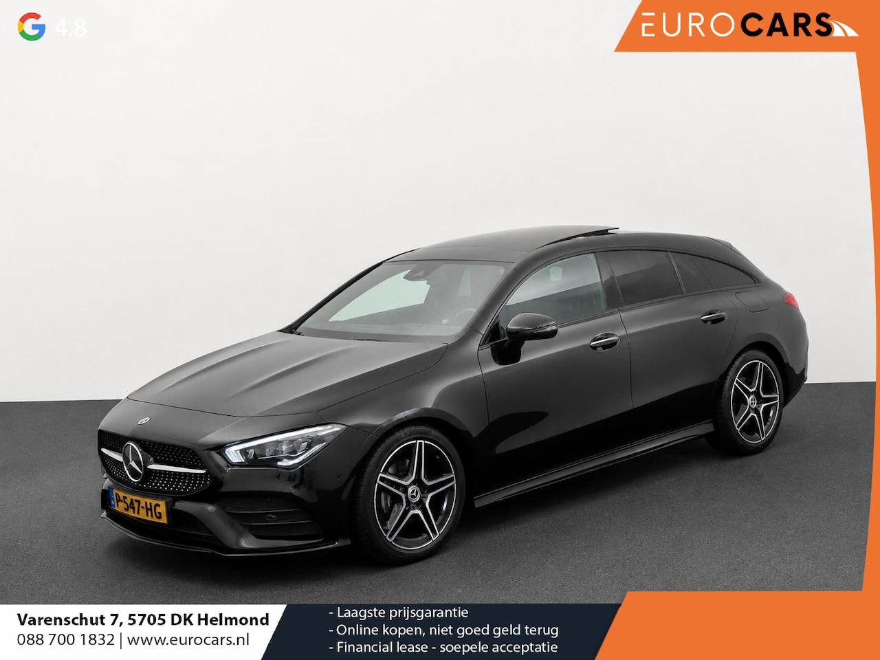 Mercedes-Benz CLA-klasse Shooting Brake - 180 Business Solution AMG Panoramadak Trekhaak Multibeam LED Nightpakket - AutoWereld.nl