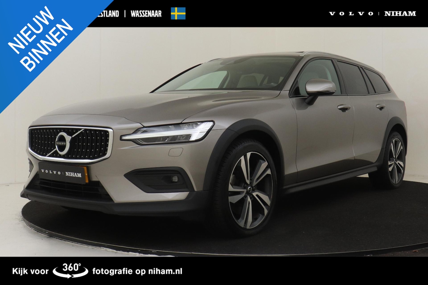 Volvo V60 Cross Country - B5 (M-HYBRID) AWD PRO -PANO.DAK|HARMAN/KARDON|HEAD-UP DISP.|POWER-SEATS|ADAP.LED|CAMERA|19 - AutoWereld.nl