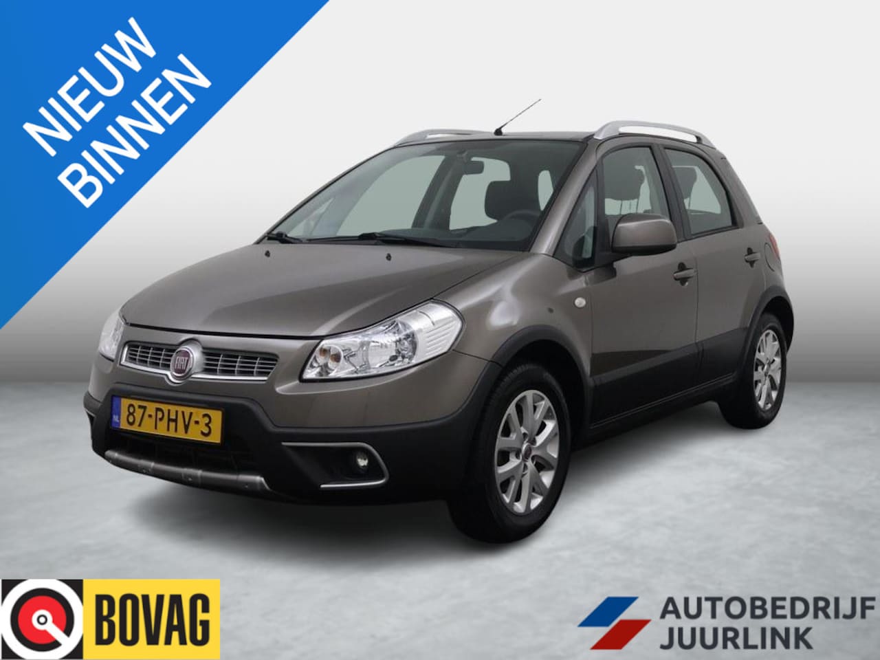 Fiat Sedici - 1.6-16V Emotion Trekhaak/Ecc/Dakrails - AutoWereld.nl