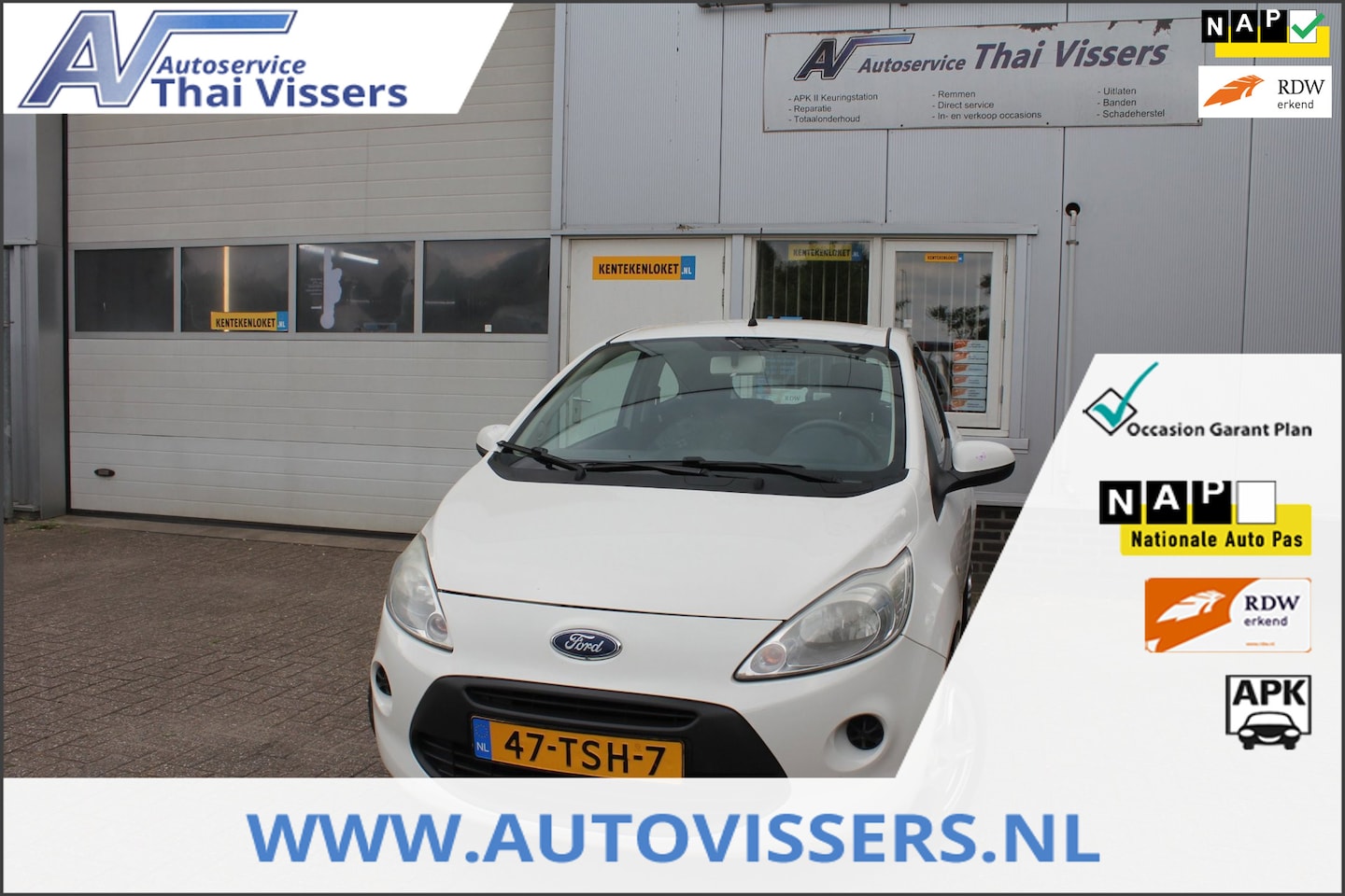 Ford Ka - 1.2 Cool & Sound start/stop Airco Elektr Pak Apk 16-7-27 - AutoWereld.nl