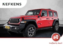 Jeep Wrangler Unlimited - 4xe 380pk Rubicon Automaat | Soft-Top | Winterpakket | Camera Voor + Achter | Navigatie |