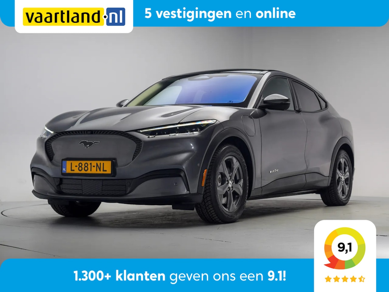 Ford Mustang Mach-E - RWD 75 kWh [ Panorama Leder B&O LED ] - AutoWereld.nl