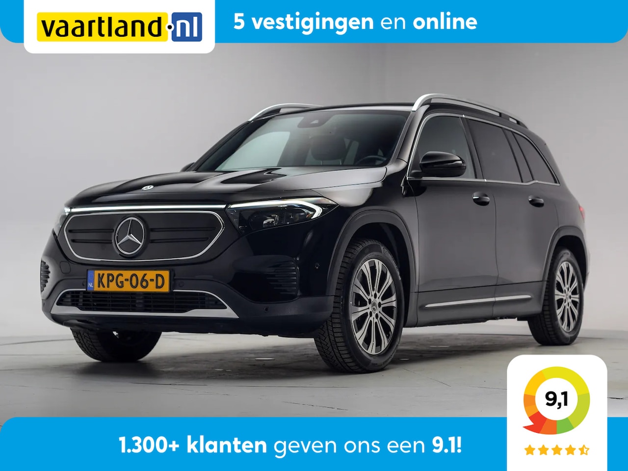 Mercedes-Benz EQB - 300 4MATIC Luxury Line 67 kWh [ Sfeerverlichting Camera Stoelverwarming ] - AutoWereld.nl