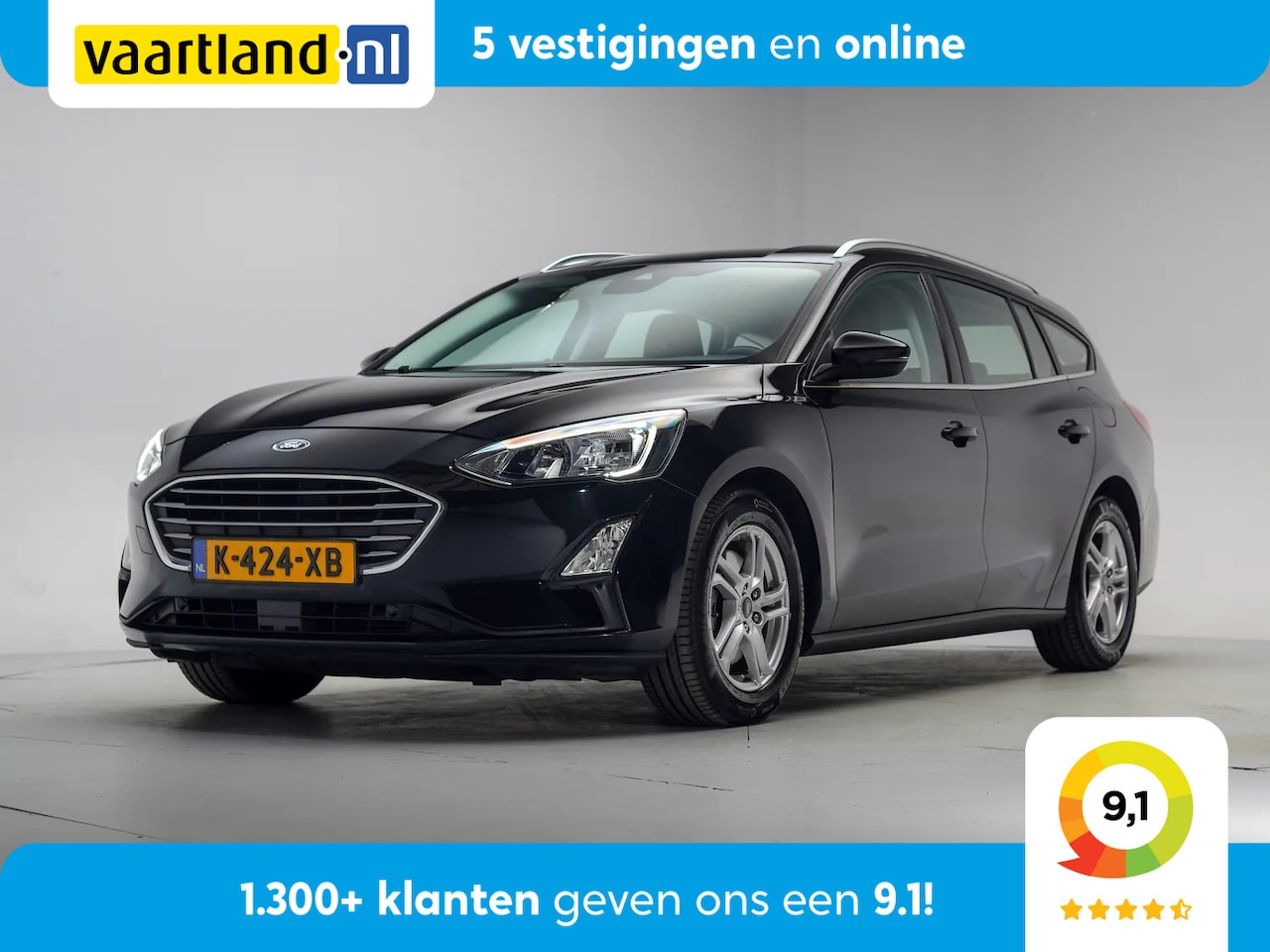 Ford Focus - 1.0 EcoBoost Trend Business [ Navi Camera Trekhaak ] - AutoWereld.nl