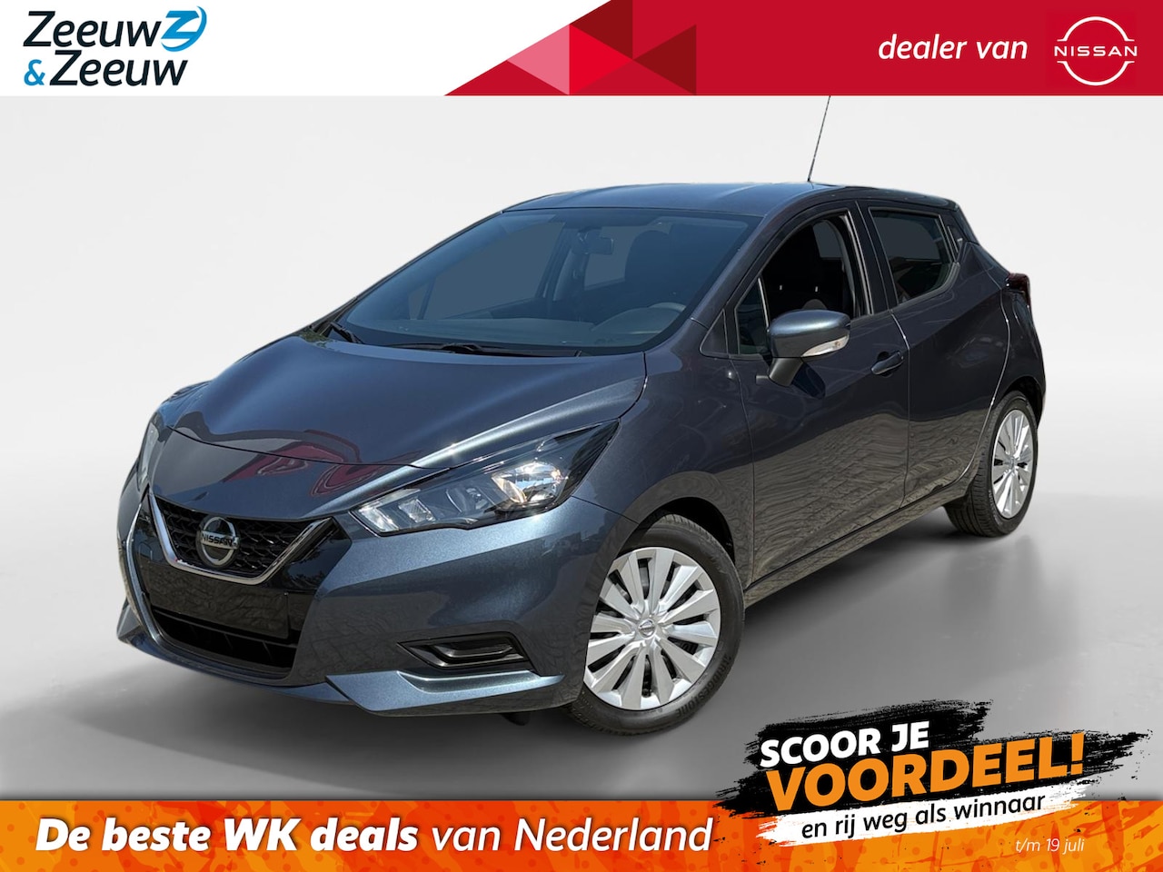 Nissan Micra - 1.0 IG-T Acenta *Automaat*Navi(Carplay)*Airco*Cruise - AutoWereld.nl